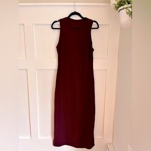 Lululemon all aligned midi dress in cassis size 10
